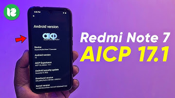 AICP 17.1 for Redmi Note 7 - Android 12.1 Best Gaming Rom & Customization🔥🔥