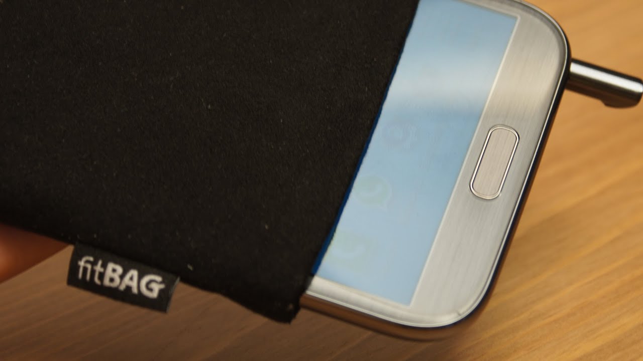 Samsung Galaxy Note II FitBAG Review Test deutsch