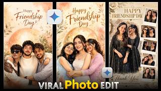 Friendship Day Photo Editing | Happy Friendship Day AI Photo Editing | Trending Photo Edit 2026 screenshot 1