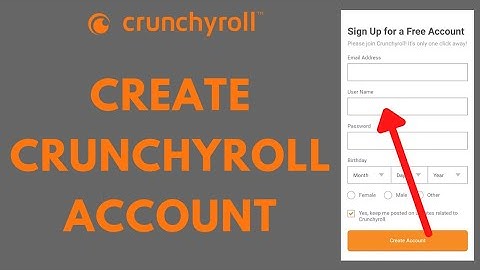 How To Create Crunchyroll Account [STEP-BY-STEP] | Register Crunchyroll Account Sign Up