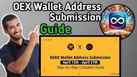 $OEX Wallet Address Submission Guide | When to Submit & How to Submit Wallet for Withdrawal #oex