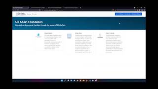 OnChain Foundation Chainlink Hackathon 2021 Product Demo