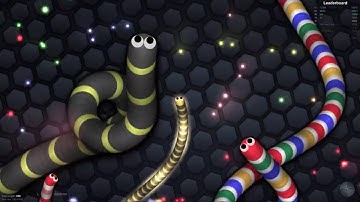 Slither io BIGGEST SNAKE TRAP   BEST TROLLING MOMENTS