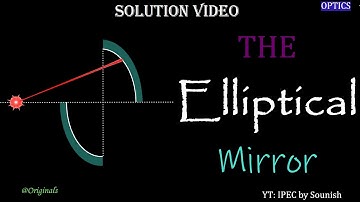 ELLIPTICAL MIRROR SOLUTION | OPTICS | JEE ADVANCED | #jee #jeeadvanced #iit #physics #jeemains