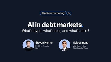 Webinar Replay — AI in debt markets