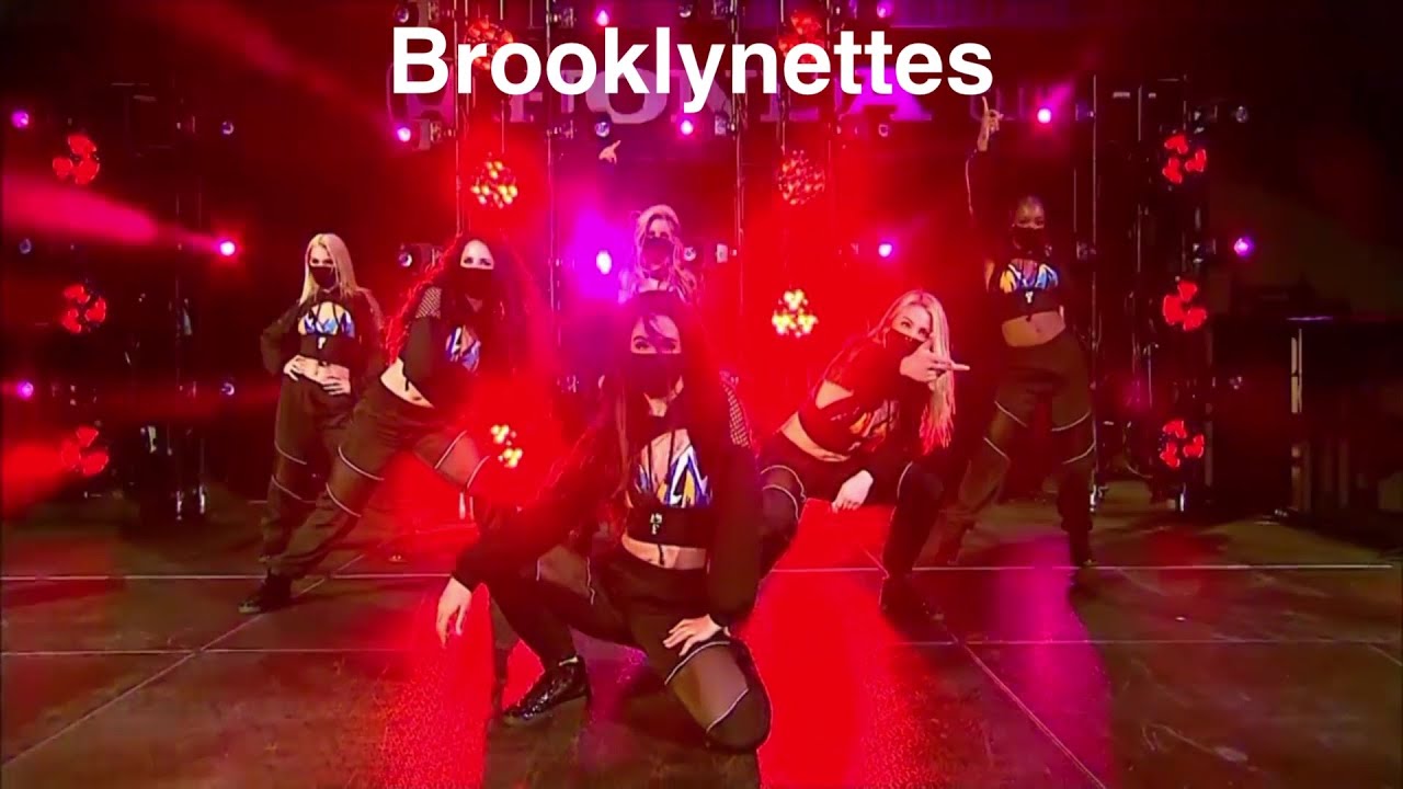 (Brooklyn Nets Dancers) NBA Dancers 4/5/2021 dance