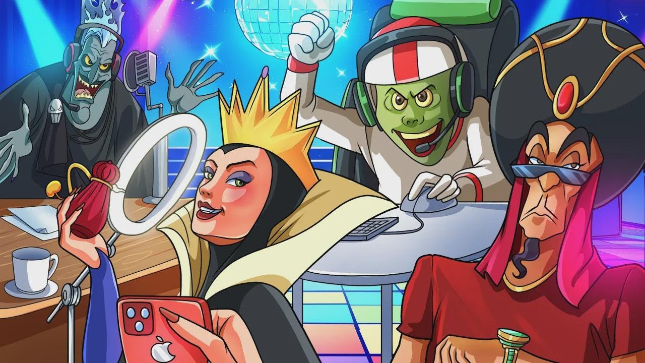 А що якби лиходії Disney стали блогерами?