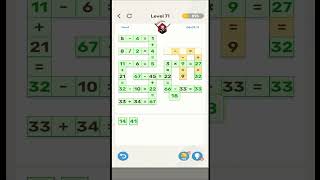 Math Master Levels 71 - Fun Math Puzzle Game - Brain Test &amp; Logic Challenge ‪@GamesislandSK‬
