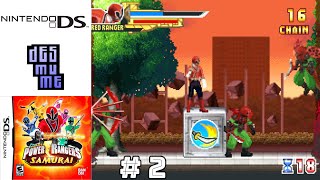 Power Rangers: Samurai (2011) Nintendo DS Gameplay #2 in HD (DeSmuME)