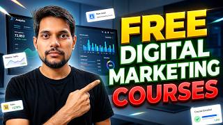 Top 10 Free Digital Marketing Courses 2026 | Free Certificates + Google Certification