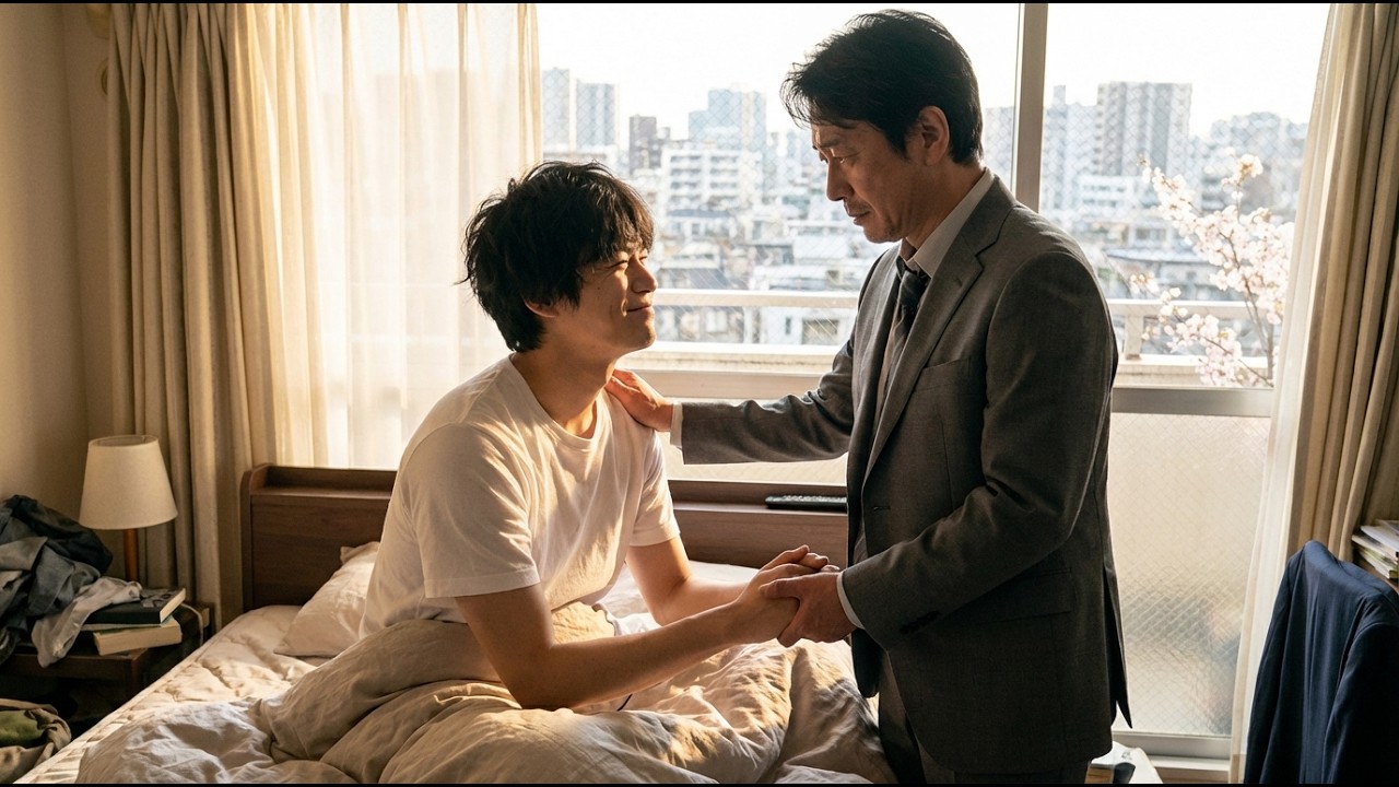 友人の父が部屋に入った夜 ― 視線が交錯した一瞬