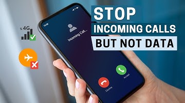 Stop All Incoming Calls without Flight/Airplane Mode
