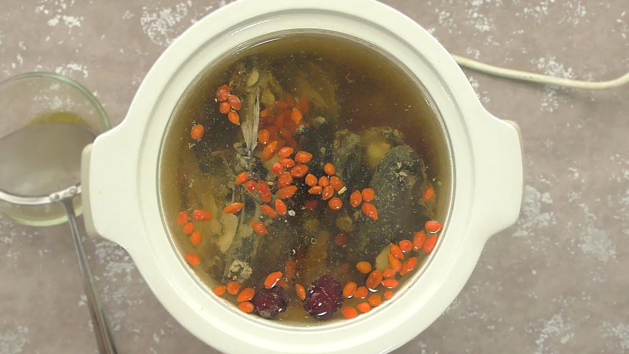 Slow Cook Coconut Silkie Chicken Soup with Ginseng MyKitchen101en