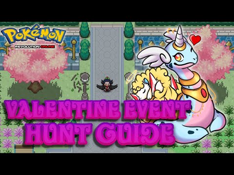 Valentine Event Hunt Guide 2022! | Pokemon Revolution Online