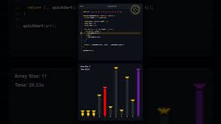 How QuickSort Actually Works (Visualized &amp; Coded in 60s) 💻