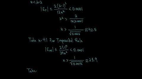 Calculus 7.7 Approximate Integration