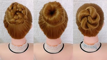 Cách Búi Tóc Cao Đơn Giản Cho Tóc Dài | Hair Style Girl Simple And Easy Bun | New Hairstyle 2021