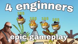 4 enginners gameplay: Warlings 2 Total Armageddon screenshot 5