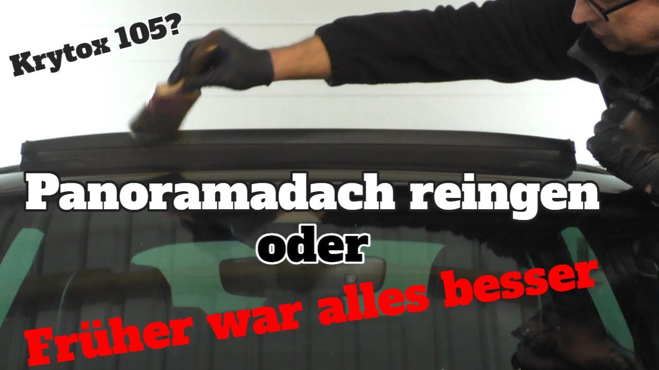 Panoramadach Ablaufe Anleitung Vw