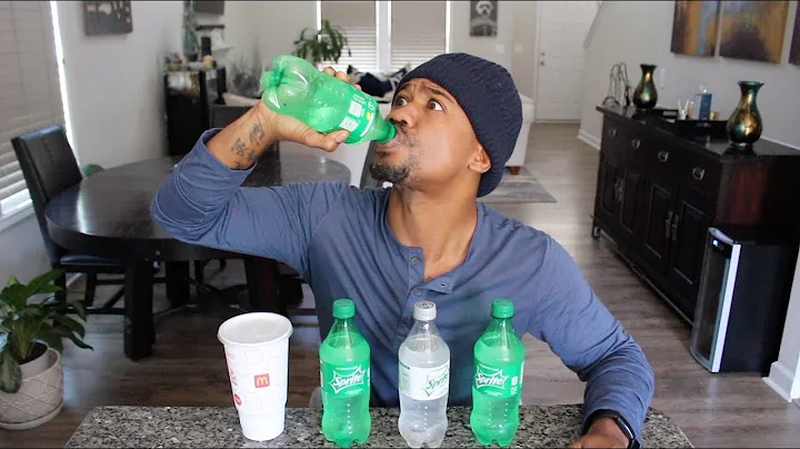 Trying NOT TO BURP While Drinking Sprite #SpriteCh...
