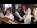 24 10 2018 Участники хора Богоявленского собора в Елохове исполняют произведения П Чеснокова