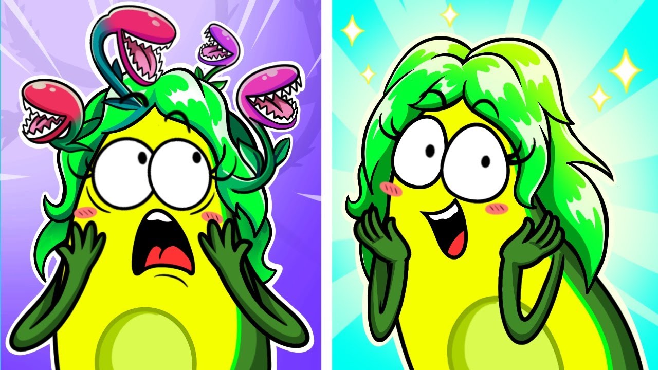 Vegetables Serve ZOMBIES Funny Situations at MONSTER HOTEL by