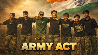 Army Act Performed By Students: Asha The Hope Public School| Sunil Kumar|
