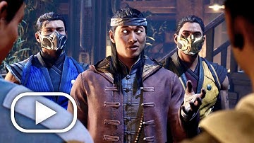 Kung Lao & Raiden Meet Lui Kang Scene 4K ULTRA HD - Mortal Kombat 1