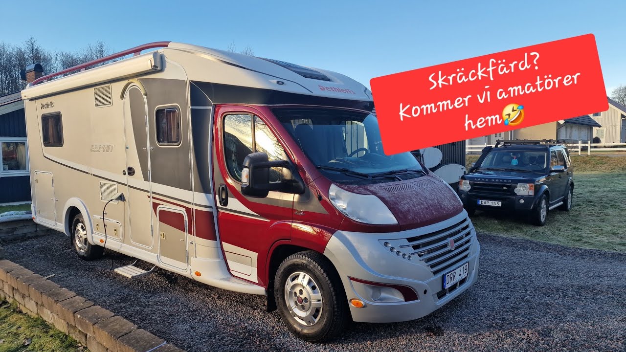 Skräckfärd? Kommer vi amatörer hem med bilen!!?