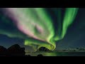 Capture de la vidéo Cinematic Aurora Borealis | Relaxation Film With Calm Ambient Music | Calm Music For Stress Relief