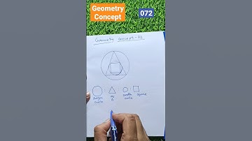 geometry concept- 072circle:equilateral triangle:circle:square area ratio📚📚 #shorttricks #formulas