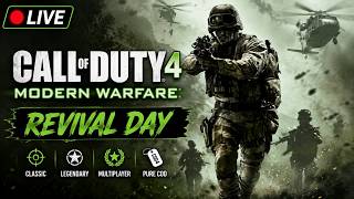 🔴 Revival Day! | COD4 Multiplayer LIVE