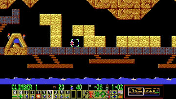 Lemmings Redux (Zany 4): LEMTRIS