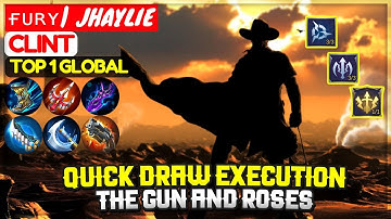 Quick Draw Execution [ Top 1 Global Clint ]  ғᴜʀʏ| JHAYLIE  - Mobile Legends