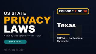 Texas TDPSA Explained: The State Privacy Law With No Revenue Threshold