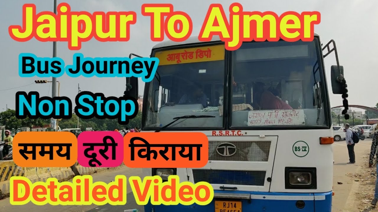 ajmer to jaipur tourist bus