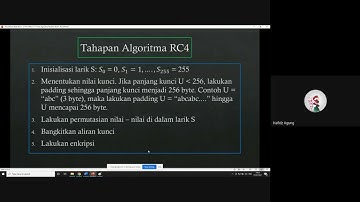 Uas strategi Algoritma dan menggunakan Algoritma modern Rivest Code (RC4)