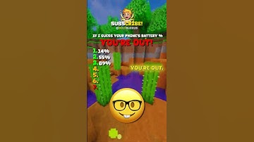 IF I GUESS YOUR PHONE