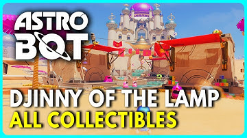 Astro Bot - Djinny Of The Lamp Collectibles Guide (All Bots, Puzzle Pieces & Secret Level)