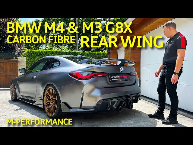 Carbon Fiber Spoiler Wing BMW M4 G82