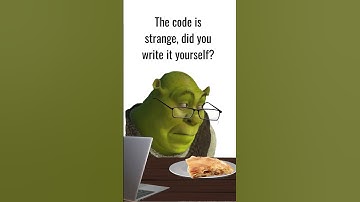 The code is strange? #shorts #programming #funny