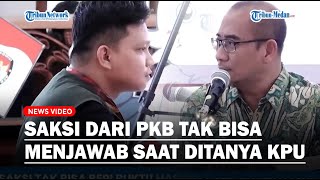 Saksi dari PKB Tak Bisa Menjawab Saat Ditanyai KPU Terkait Bukti Dugaan Kecurangan Pemilu 2024