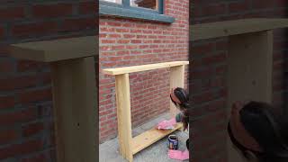 Cómo hacer una CONSOLA de madera | Rápido y Fácil #consola #console #madera #diy #entrada #entry Cómo hacer una CONSOLA de madera | Rápido y Fácil #consola #console #madera #diy #entrada #entry