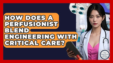 How Does A Perfusionist Blend Engineering With Critical Care? - The Operating Table