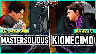 KOF XV ▰ Mastersolidus (Kim/Terry/Geese) vs Kionecimo (Duo Lon/Iori/Kyo)