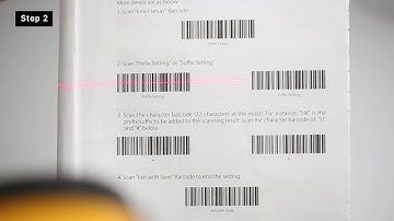 How to Add Prefix/Suffix for Inateck Barcode Scanner?