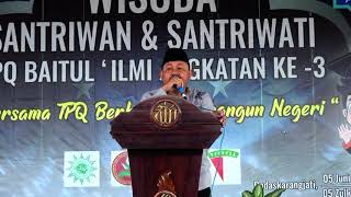 Sambutan Camat Rembang \