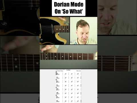 Using Dorian Mode on 'So What'