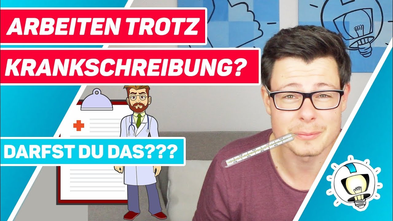 New Arbeiten TROTZ Krankschreibung? KEIN VERSICHERUNGSSCHUTZ?!