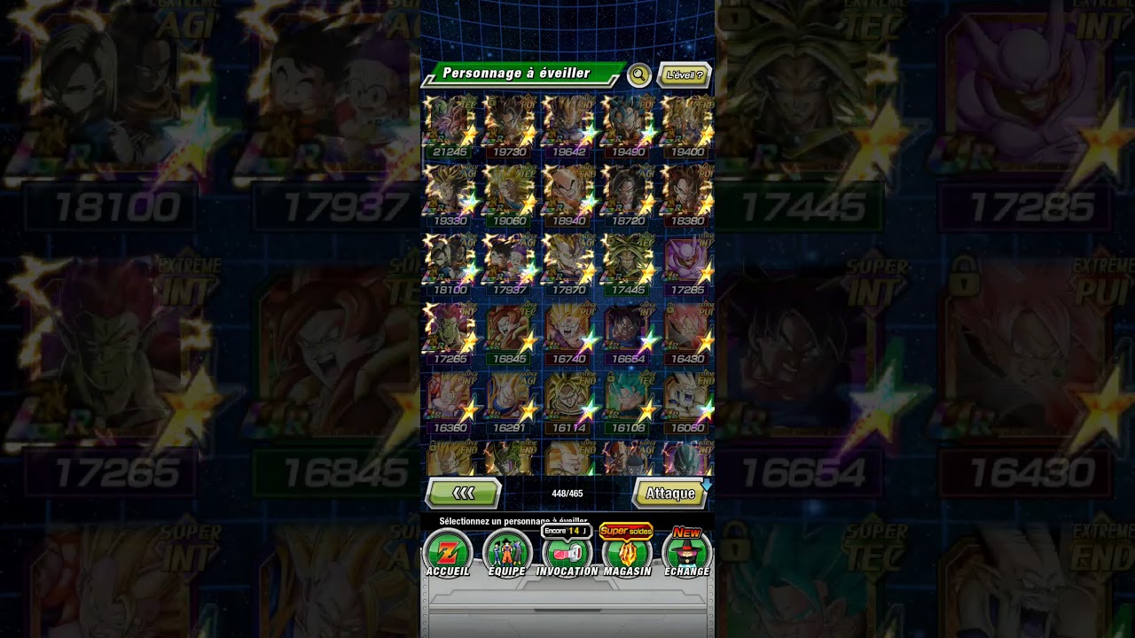 DOKKAN BATTLE ÉVEIL TRUNKS ET MAI LR YouTube